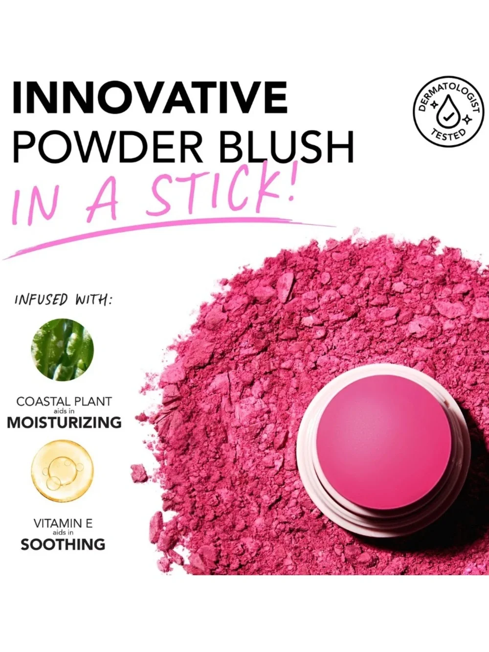 POLITE SOCIETY POLITE POPS POWDER BLUSH STICK;—MILAN